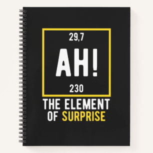 Cuaderno Ah El Elemento de Sorpresa