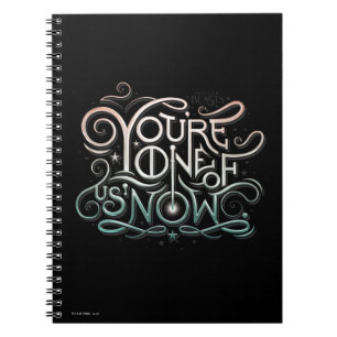 Cuaderno Ahora eres uno de nosotros, un gráfico colorido