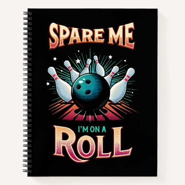 Cuaderno Ahórrame Estoy en racha - Bolos (Anverso)