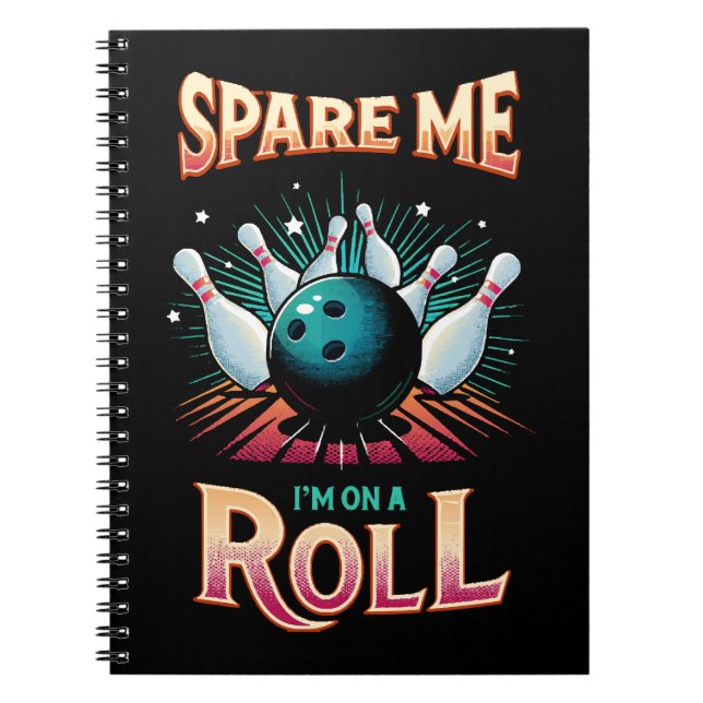 Cuaderno Ahórrame Estoy en racha - Bolos (Frente)
