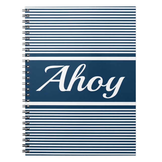 Cuaderno Ahoy (Frente)