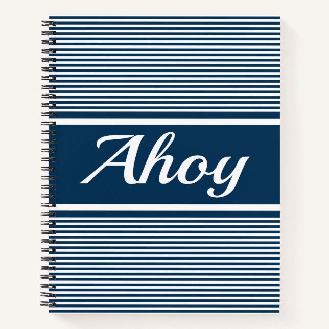 Cuaderno Ahoy (Anverso)
