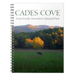 Cuaderno ahumado del paisaje de la montaña de la