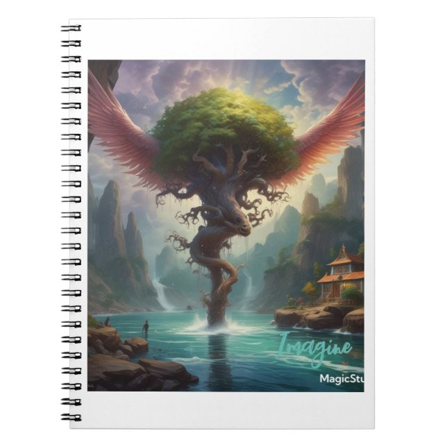 Cuaderno AI Magical World Notebook (Frente)