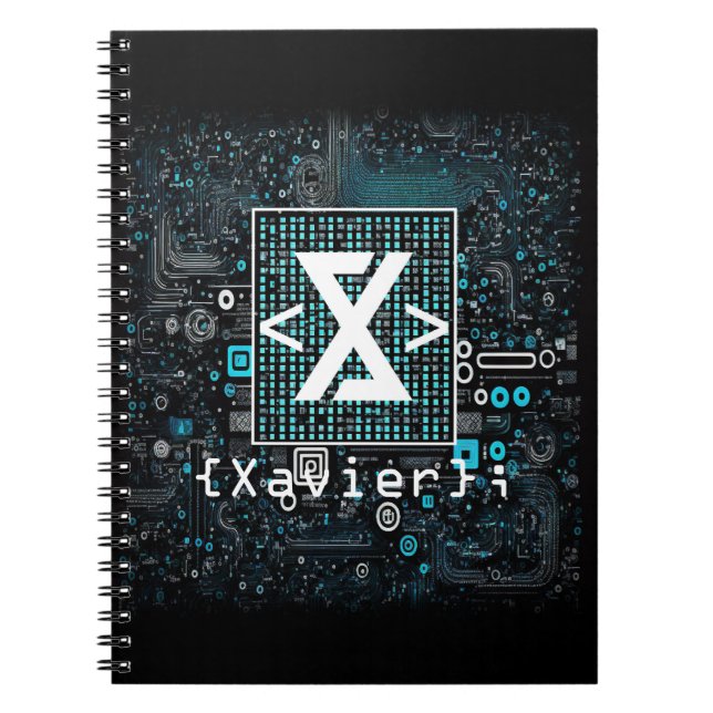 Cuaderno Ai - Tecnología - Monograma de Codificación - Xavi (Frente)
