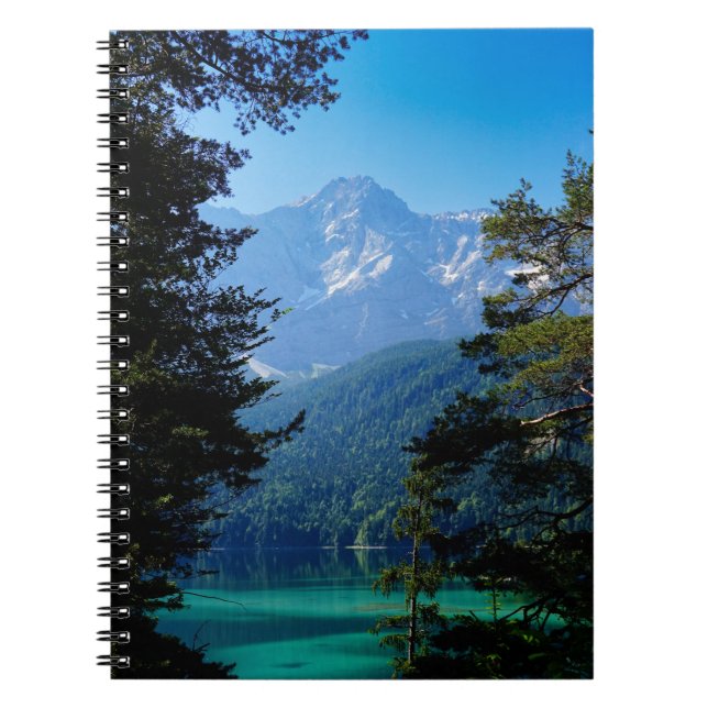 Cuaderno aibsi, lago, montaña (Frente)
