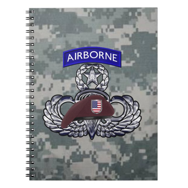 Cuaderno Airborne Paratroopers (Frente)