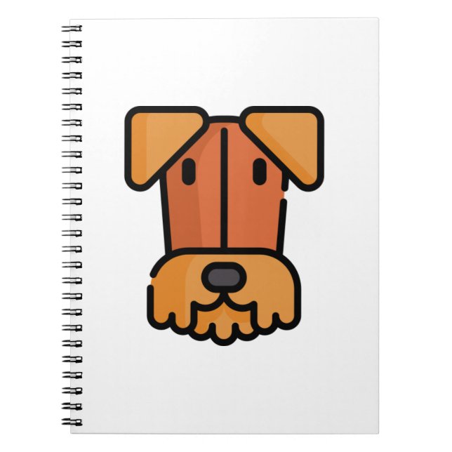 Cuaderno Airedale Terrier (Frente)