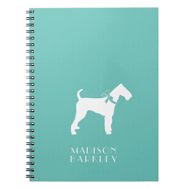 Cuaderno Airedale Terrier Dog Puppy (Frente)