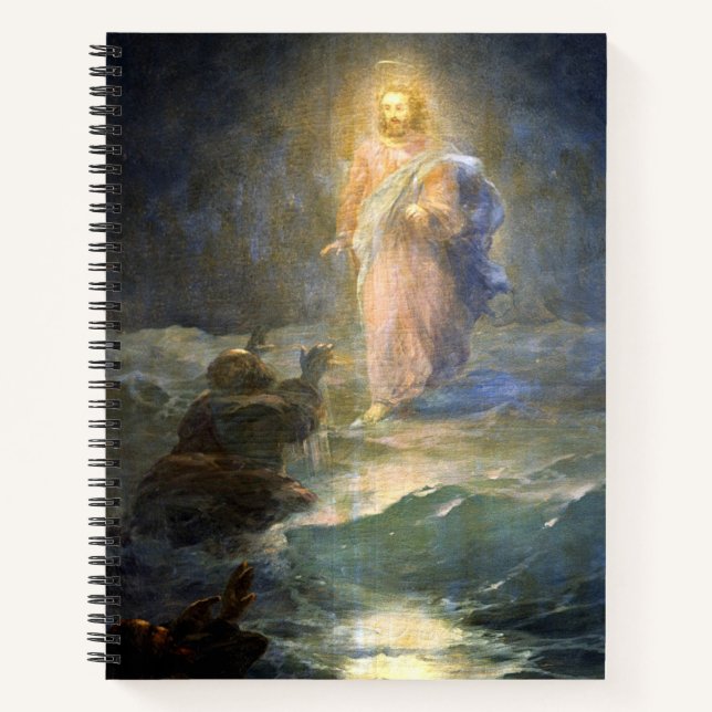 Cuaderno Aivazovsky - Caminando sobre el agua (Anverso)