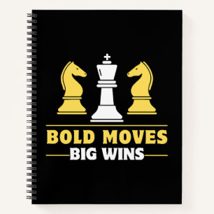 Cuaderno Ajedrez - Movimientos audaces, grandes victorias