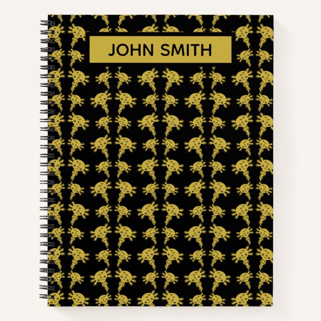 Cuaderno Ajolote Salamandra Exótico (Anverso)