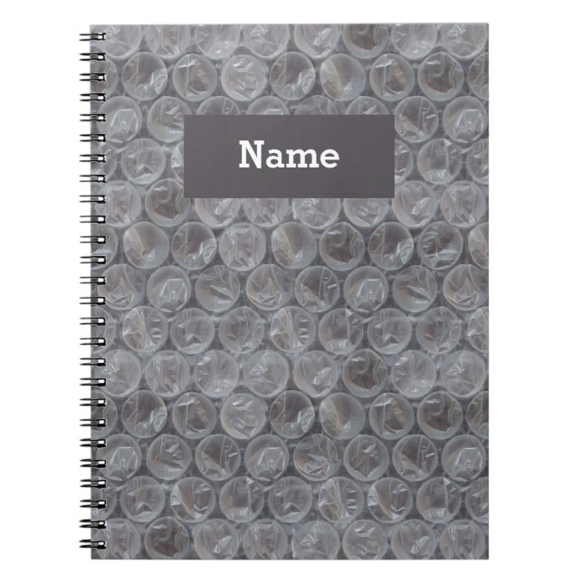 Cuaderno Ajuste de burbuja personalizado (Frente)