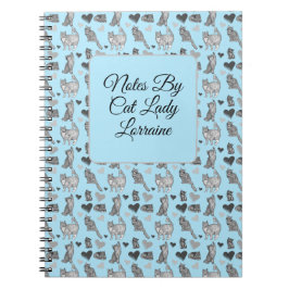 Cuaderno Ajuste de regalo de gato y gatito