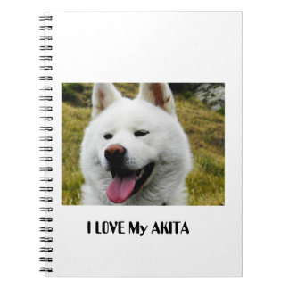 Cuaderno Akita Love