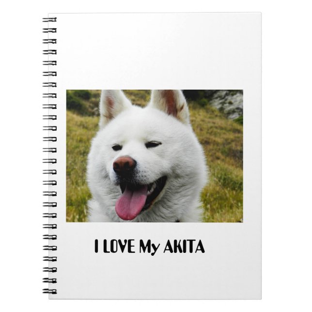 Cuaderno Akita Love (Frente)