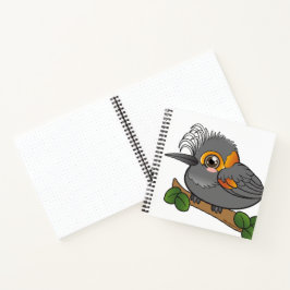Cuaderno Akohekohe Hawaii Forest Bird