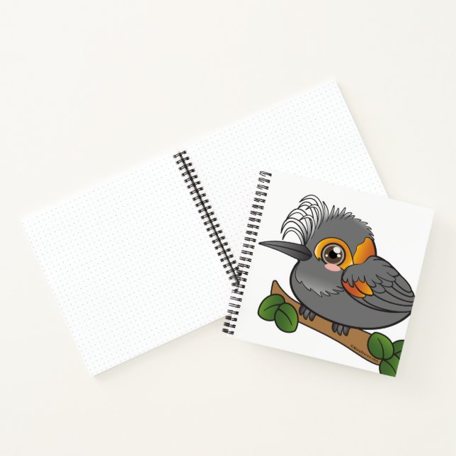 Cuaderno Akohekohe Hawaii Forest Bird (Interior)