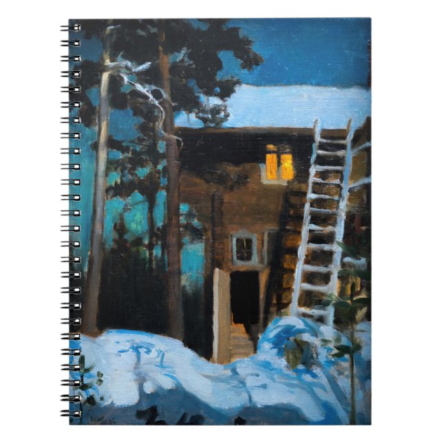 Cuaderno Akseli Gallen-Kallela - Kalela en invierno (Frente)