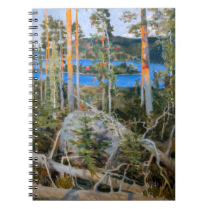 Cuaderno Akseli Gallen-Kallela - Lago en la Selva