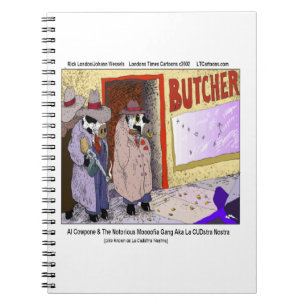 Cuaderno Al Cowpone y las vacas divertidas de Moofia Gang