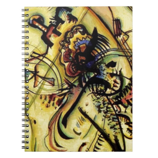 Cuaderno Al desconocido voz de Kandinsky (Frente)