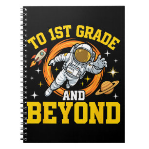 Cuaderno al estudiante de astronauta de 1er grado y más all