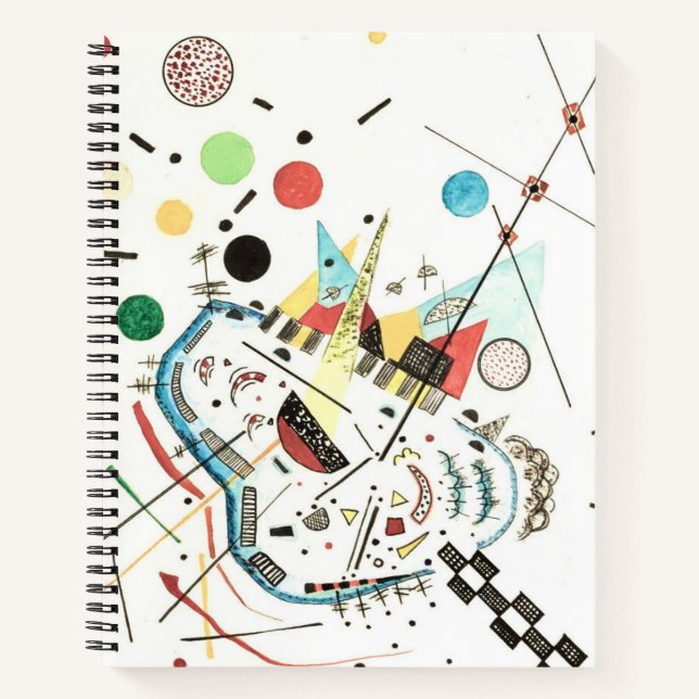 Cuaderno Al Mar y al Sol de Wassily Kandinsky (Anverso)