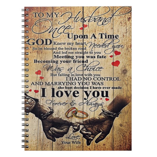 Cuaderno Al regalo de diseño de mi marido | Decoración fami (Frente)