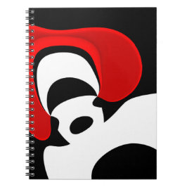 Cuaderno Al Sr. Redd: Resumen Negro, Blanco y Rojo