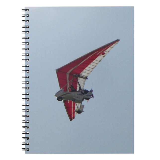 Cuaderno Ala delta motorizada (Frente)