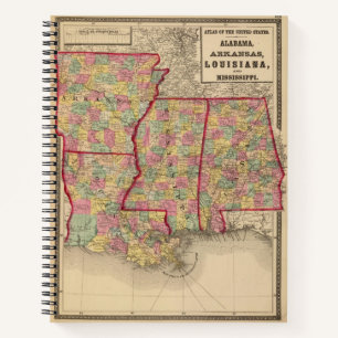 Cuaderno Alabama, Arkansas, Luisiana y Misisipi 2