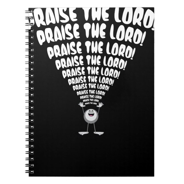 Cuaderno Alabar a la Emoji del Señor (Frente)