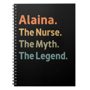 Cuaderno Alaina La Enfermera El Mito La Leyenda Divertido V