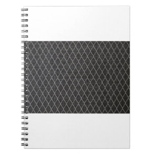 Cuaderno Alambre metalizado gris