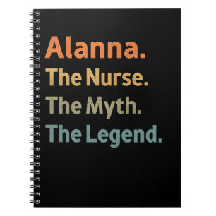 Cuaderno Alanna La Enfermera El Mito La Leyenda Divertido V