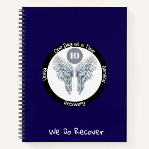 Cuaderno Alas de Ángel - Recuperación Personalizada de 12 P