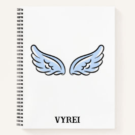 Cuaderno Alas de Cute Little Angel