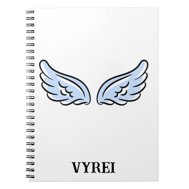 Cuaderno Alas de Cute Little Angel (Frente)
