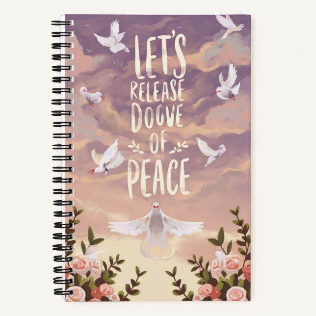 Cuaderno Alas de la Serenity Notebook 🕊️ 🌹 (Anverso)