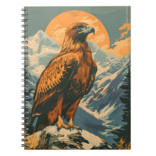 Cuaderno Alas de Majestad: Águila Dorada de la Vieja
