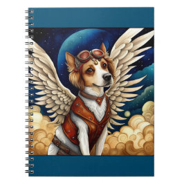 Cuaderno Alas de punk de vapor de perro