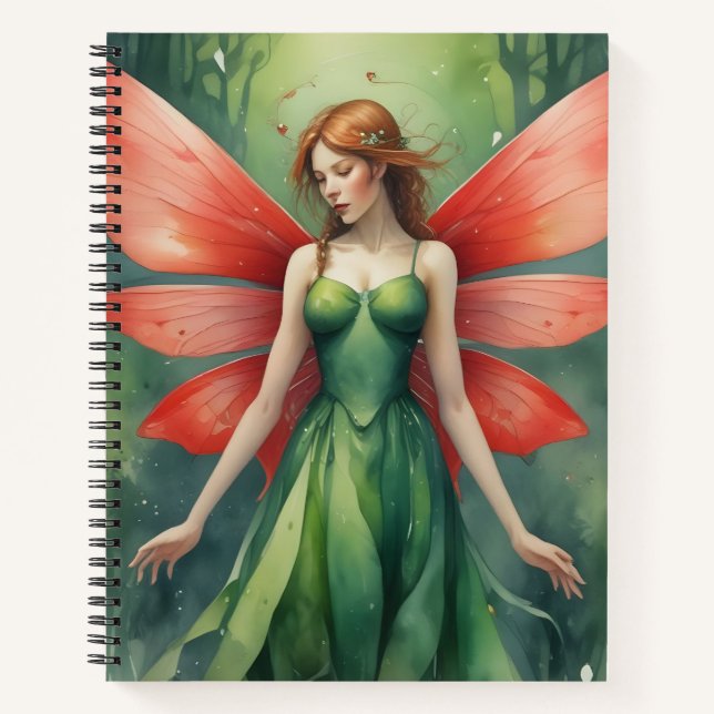 Cuaderno Alas de Rubí (Anverso)