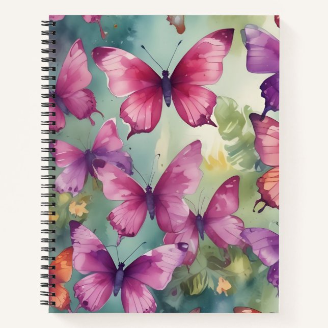 Cuaderno Alas de Violeta (Anverso)