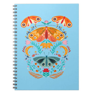 Cuaderno Alas encantadas Mariposa mágica de polilla