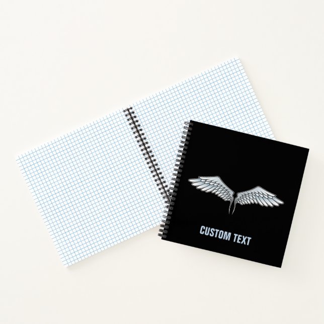 Cuaderno Alas gris-azules (Interior)