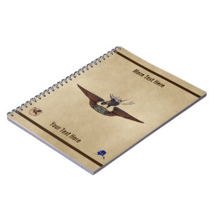 Cuaderno Alas piloto de Moose Bush volador