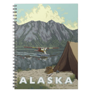 Cuaderno Alaska Bush Plane Souvenirs