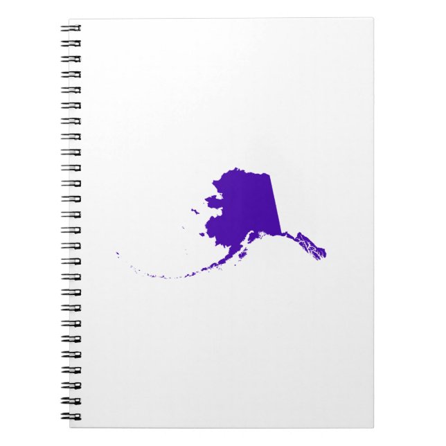Cuaderno Alaska en morado (Frente)