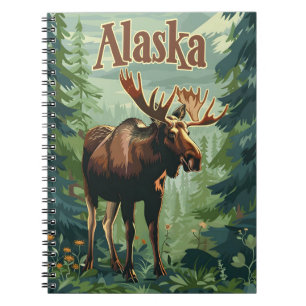 Cuaderno Alaska Moose